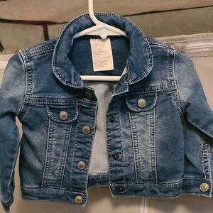 First Impressions Blue Jean Jacket Classic Denim Style